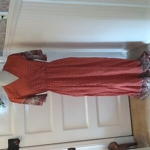 Orange Creek Los Angeles medium Hippie boho style maxi dress